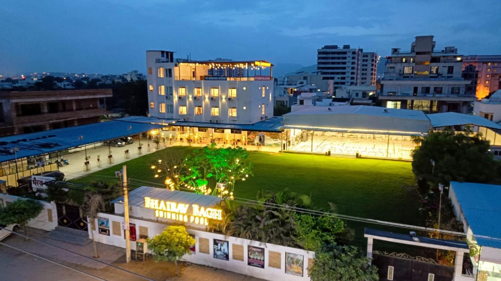 Hotel Bhairav Bagh With Swimming Pool Udaipur Exterior photo