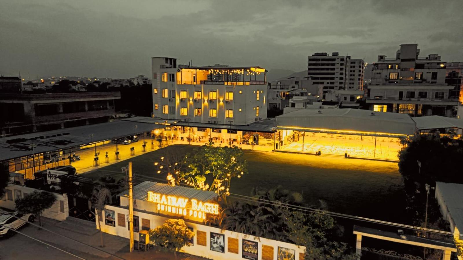 Hotel Bhairav Bagh With Swimming Pool Udaipur Exterior photo